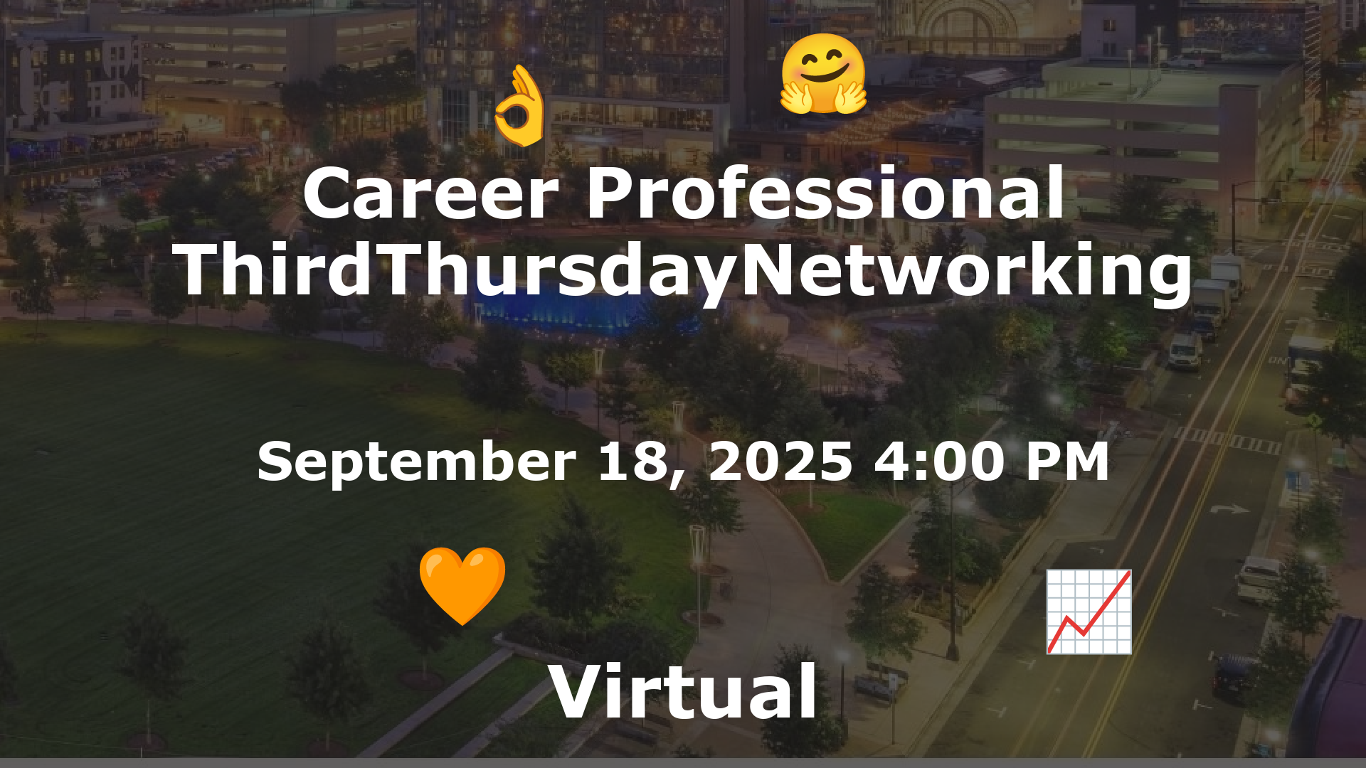 Career Professional ThirdThursdayNetworking  event image